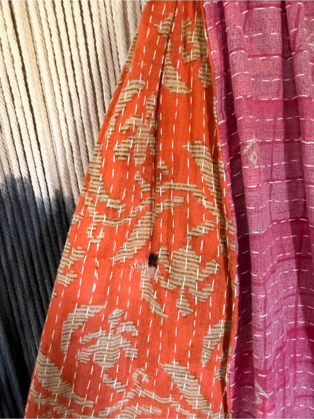 Kantha Bae Be Still Harem Bohemian Patchwork Harem Pants - Picture 8 of 11